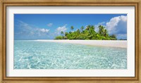 Framed Palm Island, Maldives