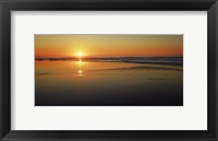 Framed Sunset Impression, Taranaki, New Zealand