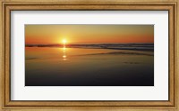 Framed Sunset Impression, Taranaki, New Zealand