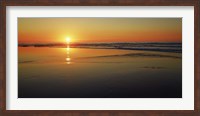 Framed Sunset Impression, Taranaki, New Zealand