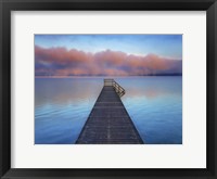 Framed Boat Ramp and Fog Bench, Bavaria, Germany