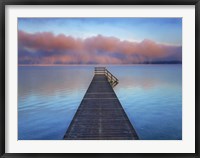 Framed Boat Ramp and Fog Bench, Bavaria, Germany