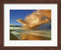 Framed Sunset On The Ocean, New South Wales, Australia