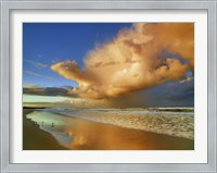 Framed Sunset On The Ocean, New South Wales, Australia