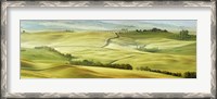 Framed Tuscany Landscape, Val d'Orcia, Italy