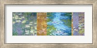 Framed Waterlilies II