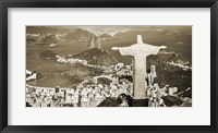 Framed Overlooking Rio de Janeiro, Brazil