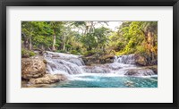 Framed Kuang Si Falls, Luang Prabang,  Laos