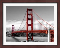 Framed Golden Gate Bridge, San Francisco