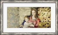 Framed Virgin Mary (after Bronzino)