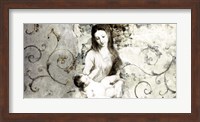 Framed Madonna and Child (after Van Dyck)