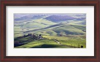 Framed Road in Tuscany