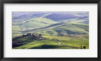 Framed Road in Tuscany