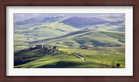 Framed Road in Tuscany