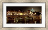 Framed Rome at Night