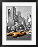 Framed Times Square Traffic