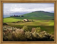 Framed Tuscan Countryside