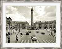 Framed Place Vendome, Paris