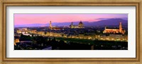 Framed Florence at Night