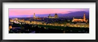 Framed Florence at Night