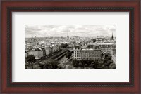 Framed Paris Panorama