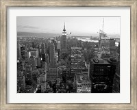 Framed Skyline of Midtown Manhattan, NYC
