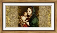 Framed Holy Virgin (Italian school)