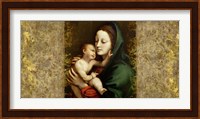 Framed Holy Virgin (Italian school)