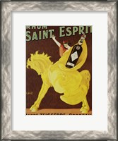 Framed Rhum Saint Esprit, 1919