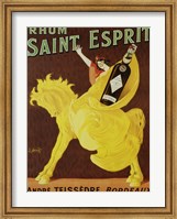 Framed Rhum Saint Esprit, 1919