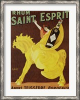 Framed Rhum Saint Esprit, 1919