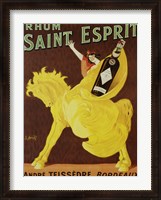 Framed Rhum Saint Esprit, 1919