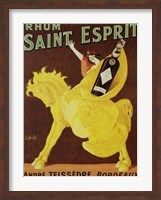 Framed Rhum Saint Esprit, 1919