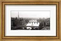 Framed Bridges over the Seine River, Paris