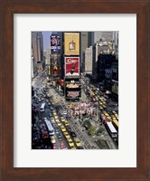 Framed Traffic in Times Square, NYC