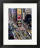 Framed Traffic in Times Square, NYC