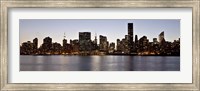 Framed Midtown Manhattan Skyline, NYC 2