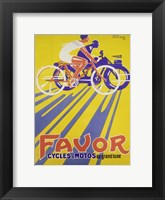 Framed Favor Cycles et Motos, 1927