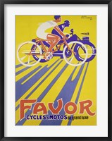 Framed Favor Cycles et Motos, 1927