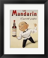 Framed Le Mandarin L'Aperitif Prefere, 1932