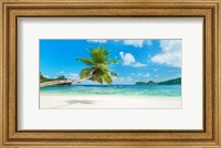 Framed Tropical Beach, Seychelles
