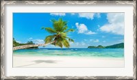 Framed Tropical Beach, Seychelles