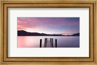 Framed Twilight on Lake, UK