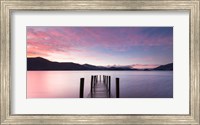 Framed Twilight on Lake, UK