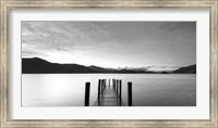 Framed Twilight on Lake, UK