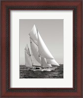 Framed Classic sailboat