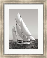 Framed Classic sailboat