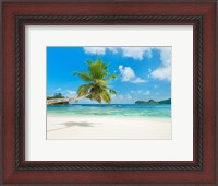 Framed Tropical beach, Seychelles (detail)