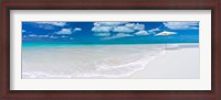 Framed Tropical beach in Cayo Largo, Cuba