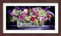 Framed Roses and Lilacs